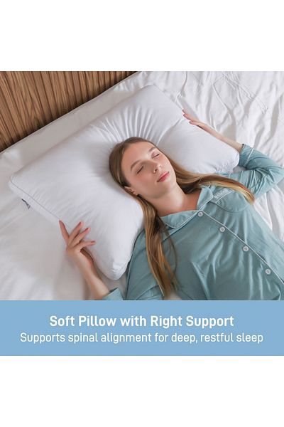 Alhabib bedding Hotel Comfort Pillow White