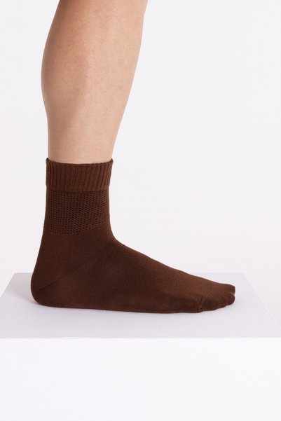 LOVE RAİN FASHİON Socks - Brown - Plain