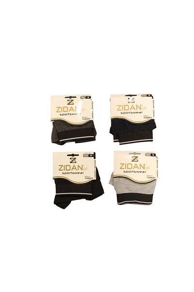 ZIDAN Men's Boxer Shorts - Made In Turkey Black-dark Blue-anthracite-gray - 4pcs