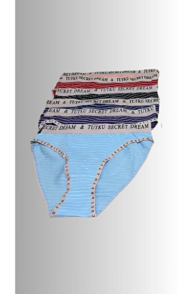 CUBBUX 10 chiloți colorați cu scris în talie