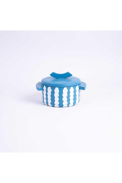 Blends Small Serving Wooden Bowl with Lid from Belina