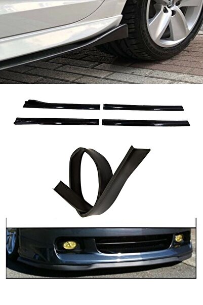 Genel Markalar Volkswagen Golf Mk6 2008-2014 Flaplı Yan Marşpiyel Eki + 7 Cm ...