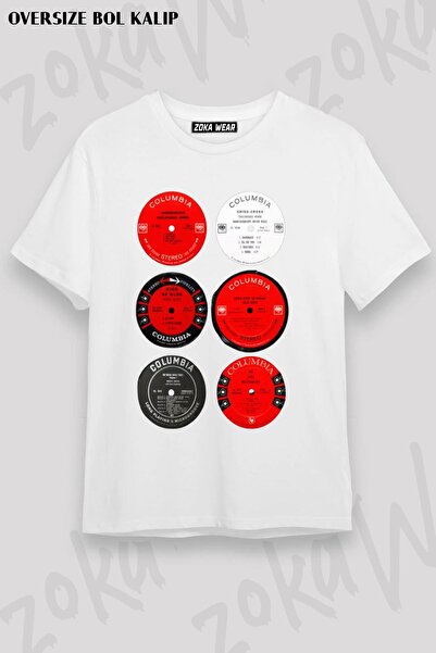 ZOKAWEAR Unisex Oversize kroj Mold Miles Davis 3 Design Štampano majica