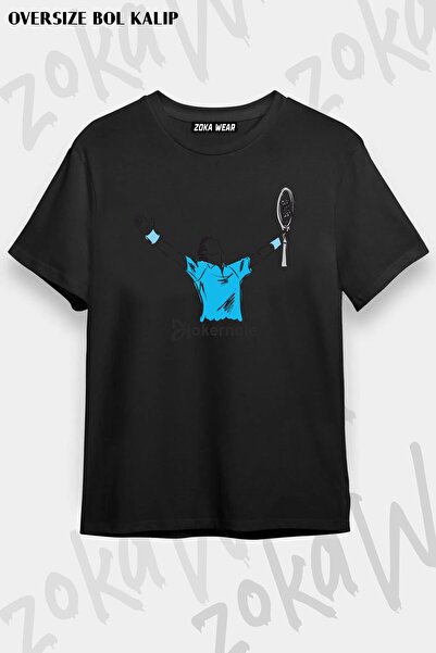 ZOKAWEAR Novak Đoković Nole majica sa štampanim dizajnom tenisa, unisex, veće...