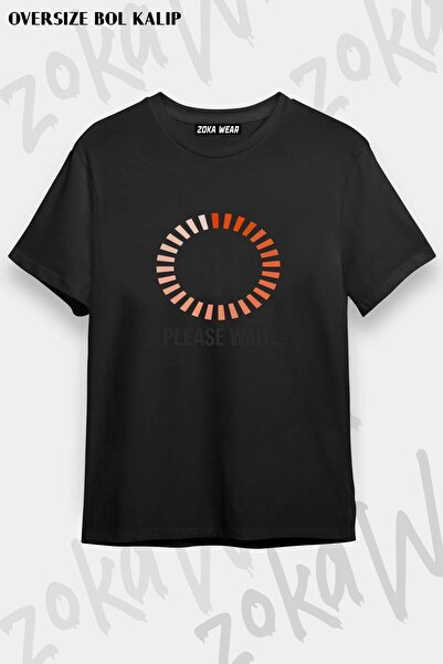 ZOKAWEAR Unisex Oversize kroj Dizajn majice sa psihološkim motivom Štampano