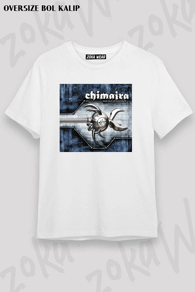 ZOKAWEAR Μπλουζάκι με στάμπα Unisex Oversize Chimaira Design
