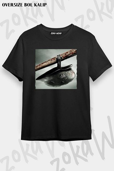 ZOKAWEAR Μπλουζάκι με στάμπα Unisex Oversize Soldier Design