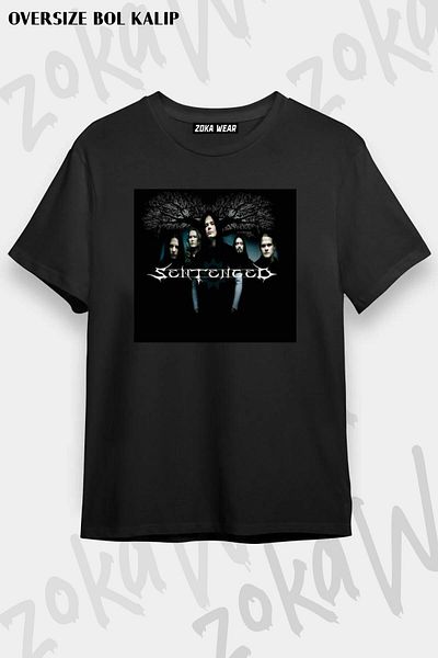 ZOKAWEAR Μπλουζάκι με στάμπα Unisex Oversize με τυπωμένο σχέδιο
