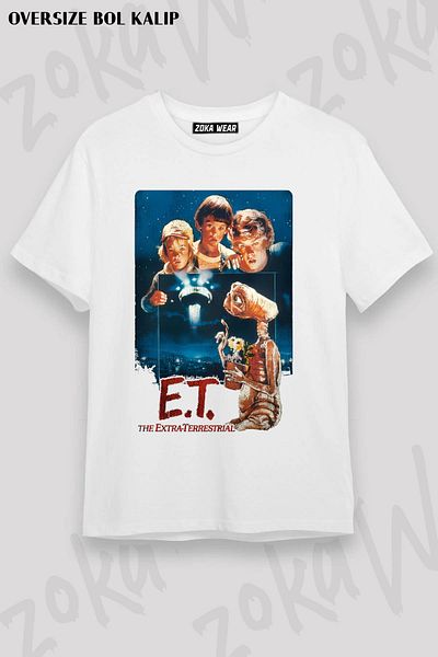 ZOKAWEAR Μπλουζάκι Unisex Oversize Vintage με τυπωμένο ταλαιπωρημένο σχέδιο