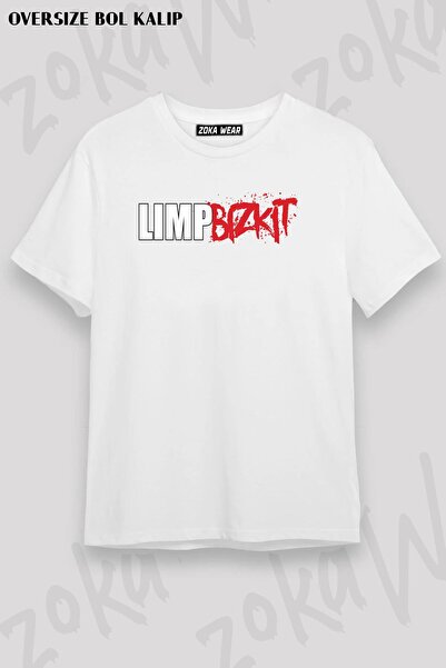 ZOKAWEAR Unisex Oversize kroj Mold Limp Bizkit Logo Design Štampano Majica