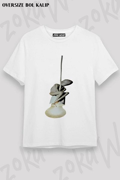 ZOKAWEAR Μπλουζάκι με στάμπα Unisex Oversize Mold Hope Design