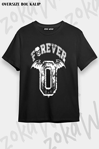 ZOKAWEAR Tricou unisex oversize cu imprimeu Avenged Sevenfold Forever Design