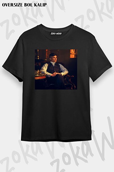 ZOKAWEAR Unisex Oversize kroj Mold Peaky Blinders 2 Design Štampano majica