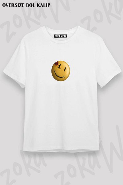 ZOKAWEAR Μπλουζάκι με στάμπα Unisex Oversize Mold Watchmen Special Design