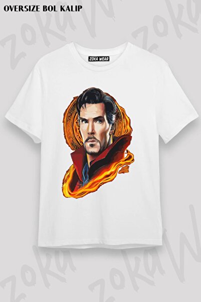 ZOKAWEAR Unisex majica sa širokim krojem i dizajnom Doctor Strange v2