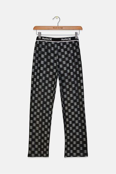 Hurley Kids Boy Crystal Cove Pajama Pants, Black