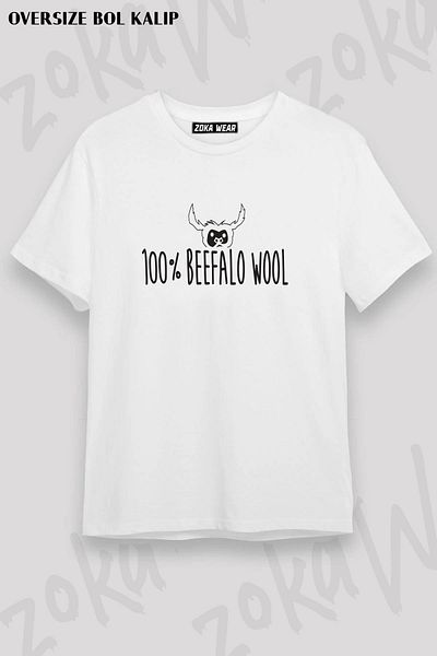 ZOKAWEAR Μπλουζάκι με στάμπα Unisex Oversize Don't Starve Together Design
