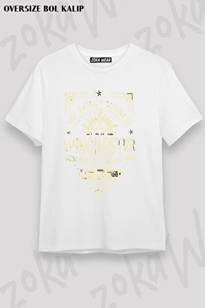 ZOKAWEAR Winchester Design Štampano Unisex Oversize kroj majica