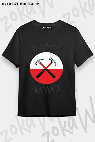 ZOKAWEAR Tricou unisex oversize cu imprimeu Pink Floyd v3 Design