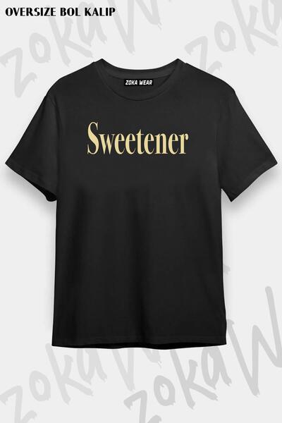 ZOKAWEAR Unisex Oversize Fit Ariana Grande Sweetener Design Printed Tshirt