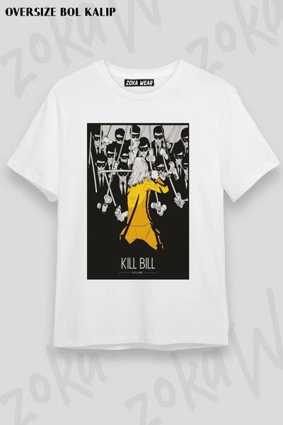ZOKAWEAR Unisex Oversize kroj Mold Gang Movie Kill Bill Design Štampano majica