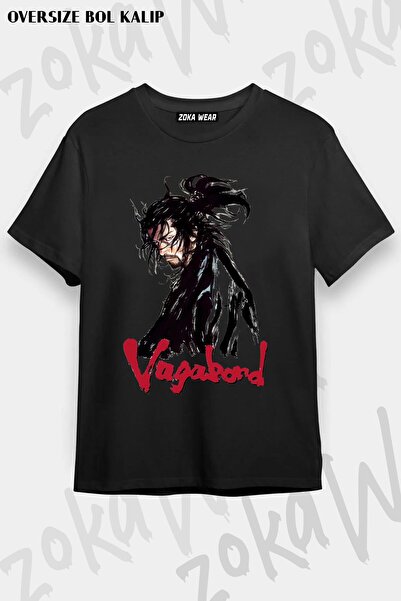 ZOKAWEAR Unisex Oversize kroj Mold Vagabond Design Štampano majica