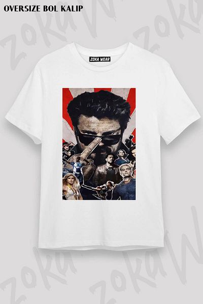 ZOKAWEAR Μπλουζάκι με στάμπα Unisex Oversize The Boys Ba Design