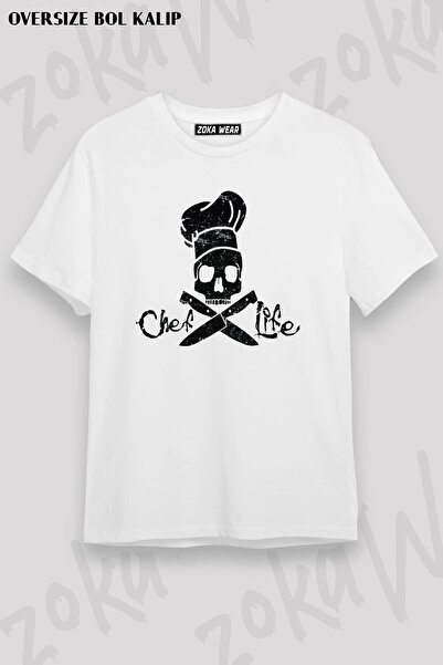 ZOKAWEAR Μπλουζάκι με στάμπα Unisex Oversize Cook v2 Design