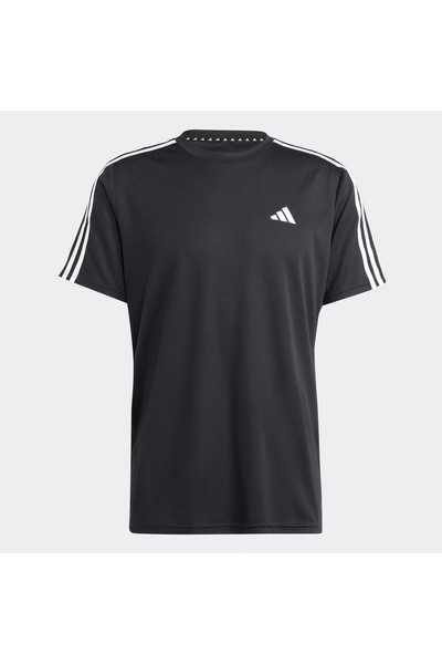 adidas Tricou de gimnastică pentru bărbați Train Essentials cu 3 dungi - mâne...