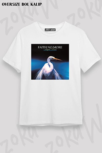 ZOKAWEAR Unisex Oversize kroj Mold Faith No More Angel Dust Design Štampano m...