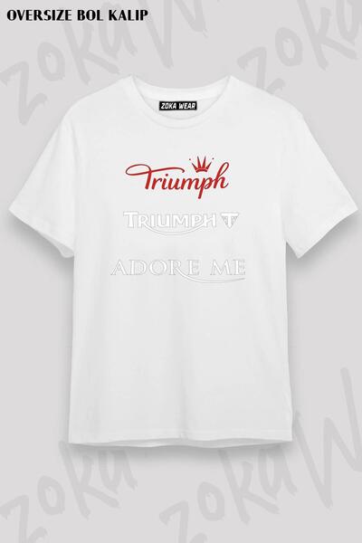 ZOKAWEAR Unisex Oversize kroj Mold Triumph2 Design Štampano majica