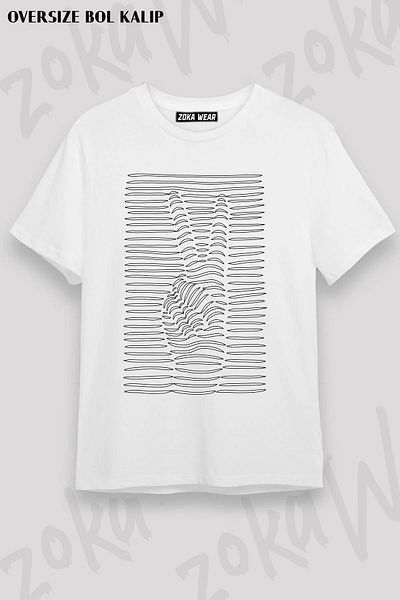 ZOKAWEAR Μπλουζάκι με στάμπα Unisex Oversize - Σχέδιο σχεδίασης Victory Sign