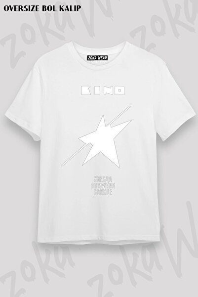ZOKAWEAR Unisex oversize kroj majica sa Kino dizajnom i printom