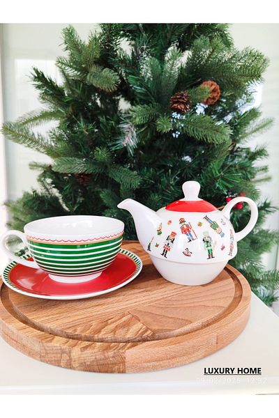 Madame Coco Doux Teapot - 250 - 440 ml / 4 Pcs