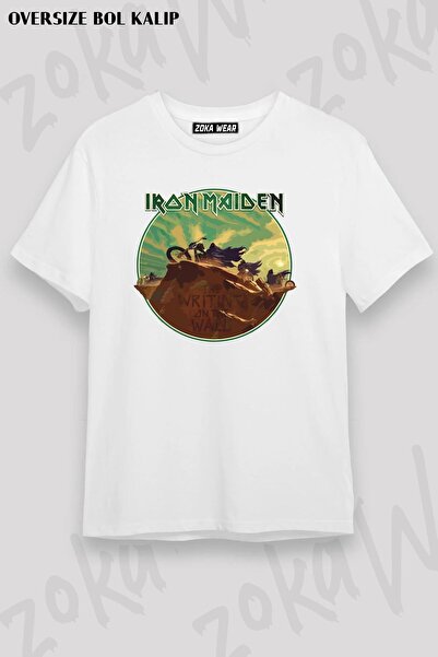 ZOKAWEAR Μπλουζάκι με στάμπα Unisex Oversize Iron Maiden Design