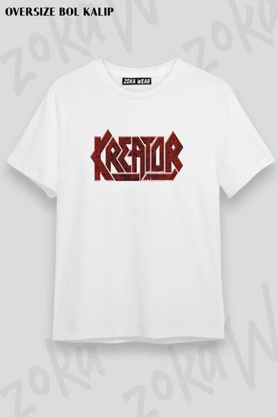 ZOKAWEAR Unisex Oversize kroj Mold Logo V2 Kreator Design Štampano Majica