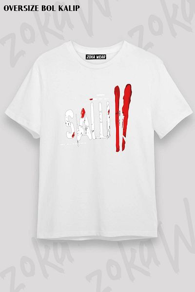 ZOKAWEAR Μπλουζάκι με στάμπα Unisex Oversize Mold Saw Design