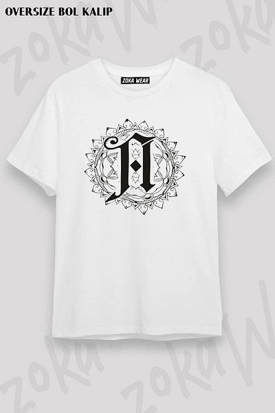 ZOKAWEAR Μπλουζάκι με στάμπα Unisex Oversize Architect v2 Design