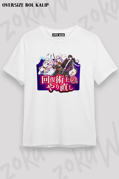 ZOKAWEAR Μπλουζάκι με στάμπα Unisex Oversize Redo Of Healer Design