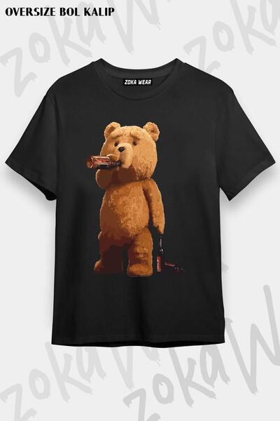 ZOKAWEAR Unisex Oversize kroj Mold Bear Teddy v2 Design Štampano majica