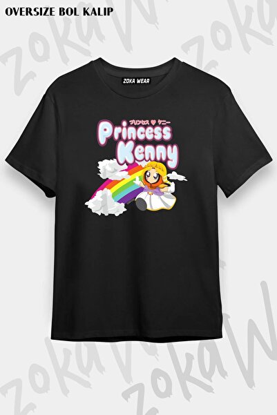 ZOKAWEAR Μπλουζάκι με στάμπα S0uthh P4rk Princess Kenny Unisex Oversize