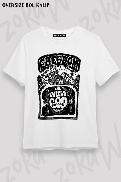 ZOKAWEAR Μπλουζάκι με στάμπα Unisex Oversize με σχέδιο Simon Henriksson Cry of Fear