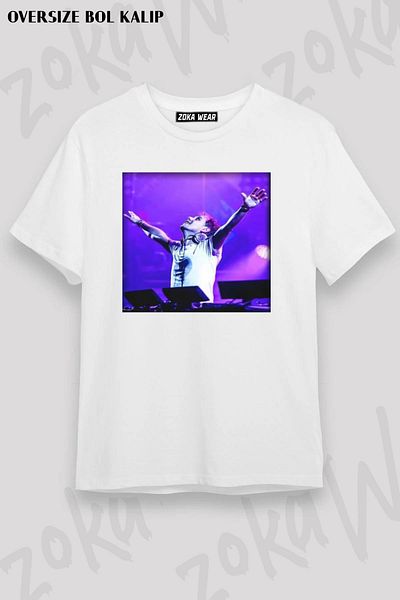 ZOKAWEAR Μπλουζάκι με στάμπα Unisex Oversize Armin Van Buur Design