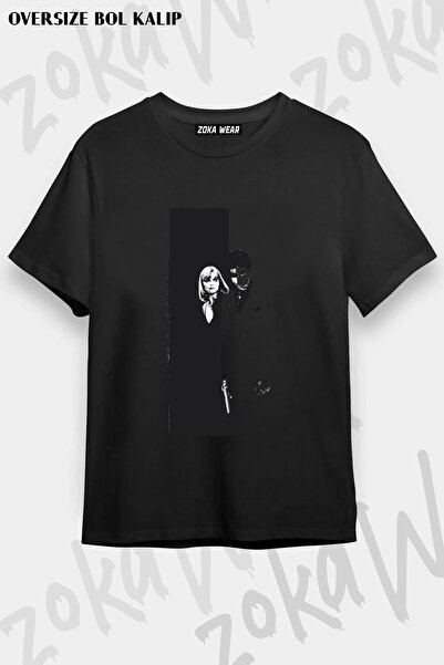 ZOKAWEAR Unisex Oversize kroj Mold Scarface Design Štampano majica