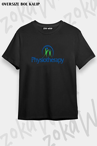 ZOKAWEAR Unisex Oversize kroj Majica za fizioterapeuta dizajn Štampano