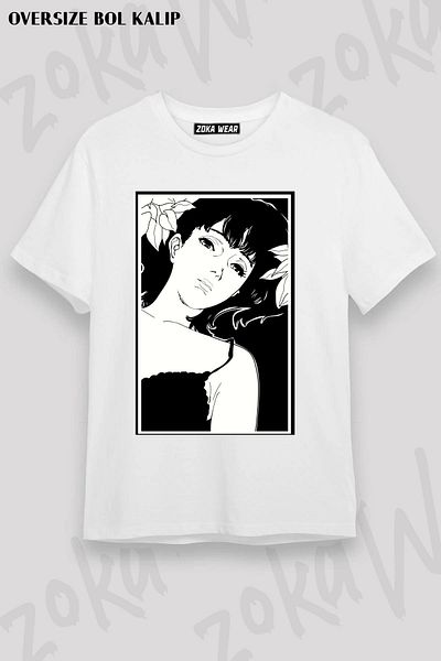 ZOKAWEAR Μπλουζάκι Unisex Oversize Perfect Blue Design με στάμπα