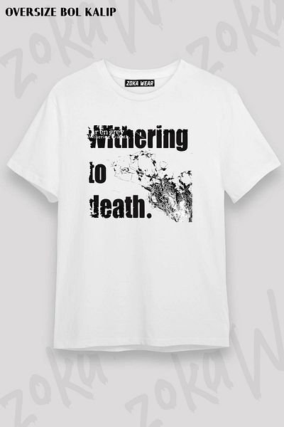 ZOKAWEAR Tricou unisex oversize Fit Dir En Grey v3 Design imprimat