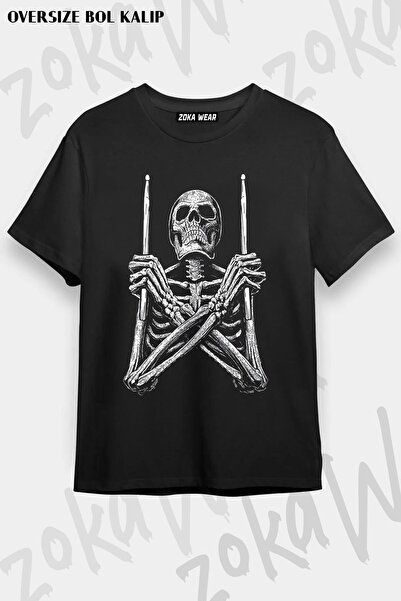 ZOKAWEAR Unisex Oversize kroj Pattern Battery v7 Design Štampano majica