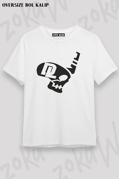 ZOKAWEAR Μπλουζάκι με στάμπα Unisex Oversize Gundam Thunderbolt Design