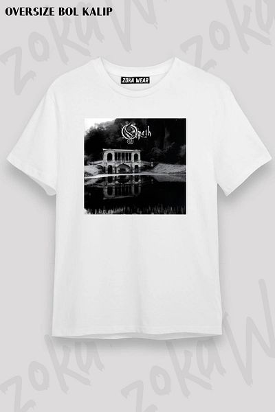 ZOKAWEAR Μπλουζάκι με στάμπα Unisex Oversize Opeth Morningrise Design